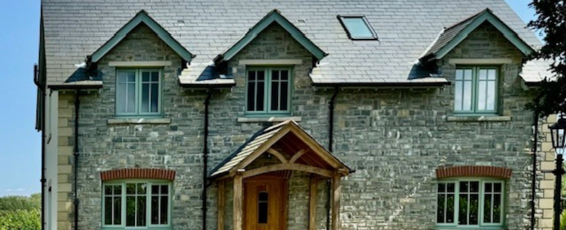 New Vicarage in Caerphilly by PJ Saunders Ltd